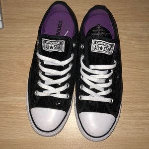 Black Sparkly Converse